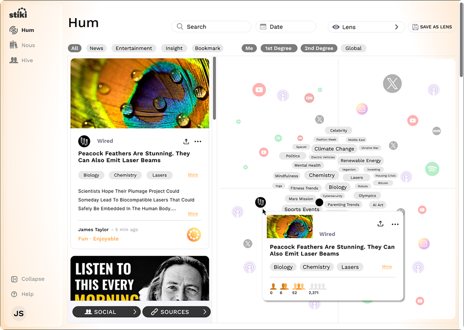 the Hum — Your insight into what's getting real attention